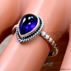 Amethyst 925 Sterling Silver Ring (SJWR-2879)