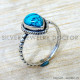 Turquoise 925 Sterling Silver Ring (SJWR-2882)