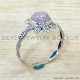 Rose Quartz 925 Sterling Silver Ring (SJWR-2886)