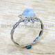 Rainbow Moonstone 925 Sterling Silver Ring (SJWR-2887)