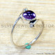 Amethyst 925 Sterling Silver Ring (SJWR-2892)