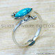 Turquoise 925 Sterling Silver Ring (SJWR-2901)