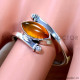 Carnelian 925 Sterling Silver Ring (SJWR-2903)