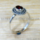 Garnet 925 Sterling Silver Ring (SJWR-2905)