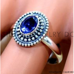 Iolite 925 Sterling Silver Ring (SJWR-2908)