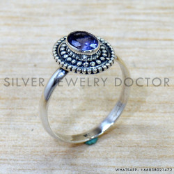 Iolite 925 Sterling Silver Ring (SJWR-2908) Iolite 925 Sterling Silver Ring (SJWR-2908)
