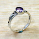 Amethyst 925 Sterling Silver Ring (SJWR-2916)