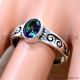 Mystic Topaz 925 Sterling Silver Ring (SJWR-2922)