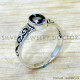 Mystic Topaz 925 Sterling Silver Ring (SJWR-2922)