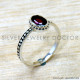 Garnet 925 Sterling Silver Ring (SJWR-2926)