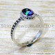 Mystic Topaz 925 Sterling Silver Ring (SJWR-2931)