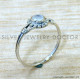 Rainbow Moonstone 925 Sterling Silver Ring (SJWR-2941)