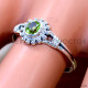 Peridot 925 Sterling Silver Ring (SJWR-2942)