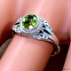 Peridot 925 Sterling Silver Ring (SJWR-2945)