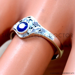 Iolite 925 Sterling Silver Ring (SJWR-2950)