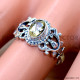 Citrine 925 Sterling Silver Ring (SJWR-2957)
