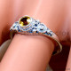 Citrine 925 Sterling Silver Ring (SJWR-2976)