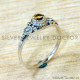 Citrine 925 Sterling Silver Ring (SJWR-2976)