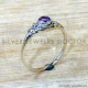 Amethyst 925 Sterling Silver Ring (SJWR-2978)