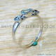 Blue Topaz 925 Sterling Silver Ring (SJWR-2983)