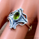 Peridot 925 Sterling Silver Ring (SJWR-2988)
