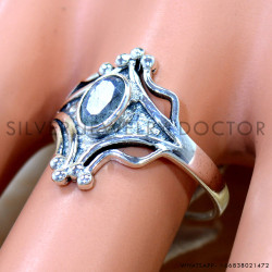 Labradorite 925 Sterling Silver Ring (SJWR-2989)