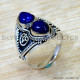 Lapis Lazuli 925 Sterling Silver Ring (SJWR-2997)