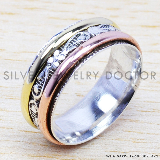 925 Sterling Silver Ring (SJWR-3) 925 Sterling Silver Ring (SJWR-3)