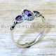 Amethyst 925 Sterling Silver Ring (SJWR-3002)
