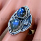 Labradorite 925 Sterling Silver Ring (SJWR-3027)