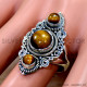 Tiger Eye 925 Sterling Silver Ring (SJWR-3037)