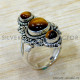 Tiger Eye 925 Sterling Silver Ring (SJWR-3037)