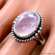 Rose Quartz 925 Sterling Silver Ring (SJWR-3043)