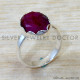Ruby 925 Sterling Silver Ring (SJWR-3046)