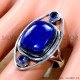 Lapis Lazuli 925 Sterling Silver Ring (SJWR-3047)
