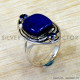 Lapis Lazuli 925 Sterling Silver Ring (SJWR-3047)