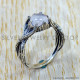 Rainbow Moonstone 925 Sterling Silver Ring (SJWR-3057) Rainbow Moonstone 925 Sterling Silver Ring (SJWR-3057)