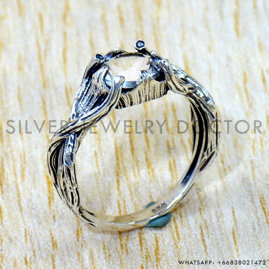 925 Sterling Silver Ring (SJWR-3058) 925 Sterling Silver Ring (SJWR-3058)