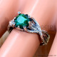 Emerald 925 Sterling Silver Ring (SJWR-3059) Emerald 925 Sterling Silver Ring (SJWR-3059)