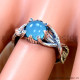 Chalcedony 925 Sterling Silver Ring (SJWR-3062) Chalcedony 925 Sterling Silver Ring (SJWR-3062)