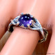Amethyst 925 Sterling Silver Ring (SJWR-3064) Amethyst 925 Sterling Silver Ring (SJWR-3064)