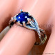 Sapphire 925 Sterling Silver Ring (SJWR-3069)