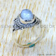 Rainbow Moonstone 925 Sterling Silver Ring (SJWR-3072) Rainbow Moonstone 925 Sterling Silver Ring (SJWR-3072)