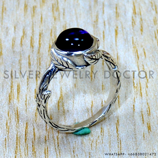 Amethyst 925 Sterling Silver Ring (SJWR-3077) Amethyst 925 Sterling Silver Ring (SJWR-3077)