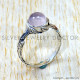 Rose Quartz 925 Sterling Silver Ring (SJWR-3085) Rose Quartz 925 Sterling Silver Ring (SJWR-3085)