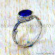 Sapphire 925 Sterling Silver Ring (SJWR-3087) Sapphire 925 Sterling Silver Ring (SJWR-3087)