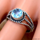Blue Topaz 925 Sterling Silver Ring (SJWR-3092) Blue Topaz 925 Sterling Silver Ring (SJWR-3092)