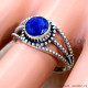 Sapphire 925 Sterling Silver Ring (SJWR-3095) Sapphire 925 Sterling Silver Ring (SJWR-3095)