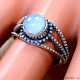 Rainbow Moonstone 925 Sterling Silver Ring (SJWR-3097) Rainbow Moonstone 925 Sterling Silver Ring (SJWR-3097)