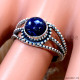 Lapis Lazuli 925 Sterling Silver Ring (SJWR-3099) Lapis Lazuli 925 Sterling Silver Ring (SJWR-3099)
